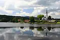 Kostel sv. Bartoloměje s farou ve Frymburku