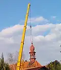 Demontáž věžičky