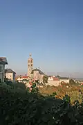 pohled od Chrámu sv. Barbory