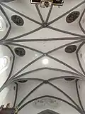 Kostel sv. Jakuba v Prachaticích, klenba presbytáře