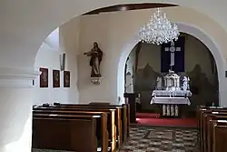 Interiér kostela