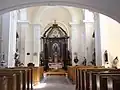 Interiér kostela sv. Vavřince
