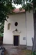 Vchod do kostela