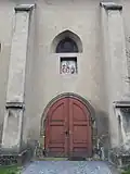 Severní portál kostela