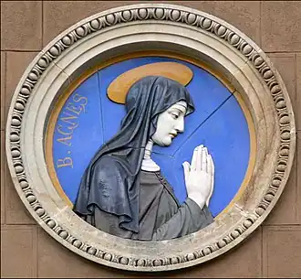 Sv. Anežka (kostel na Smíchově, kolem 1865)