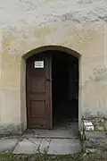 Vstup do kostela