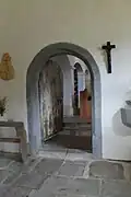 Vstup do hlavní lodi