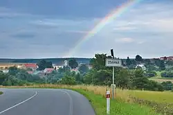 Vjezd do obce