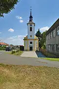 Kostel svatého Floriána – čelní pohled