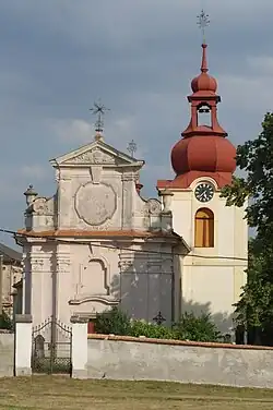 Farní kostel svatého Jiljí v Nebuželích