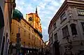 Kostel od severu