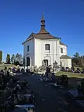 kostel svatého Martina ve Chrašicích v roce 2025