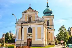Barokní kostel svatého Martina v Holicích