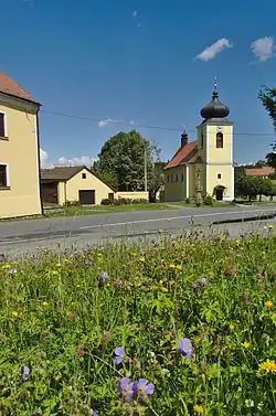 Kostel svatého Vavřince a fara, Horní Štěpánov