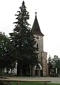 V létě (pohled od infocentra, 2009)
