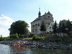 Kostel v zaniklé obci
