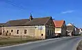 Jižní část vesnice