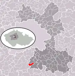 Kostelec u Křížků na mapě