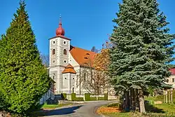 Kostel sv. Petra a Pavla v Kostelní Bříze