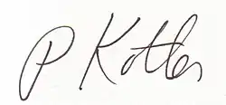 Philip Kotler – podpis
