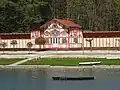 Pavilon na koupališti Dachovy u Hořic