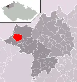 Kovářská na mapě