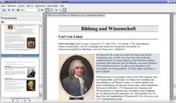 Okno KPDF