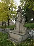 Králíky socha sv.Jana Nepomuckého Hluboká ul. před kostelem DSCF7643.jpg
