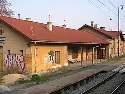 Někdejší nádraží v Králově Dvoře