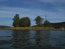 Pohled na Králičí ostrov