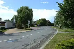 Střed vesnice