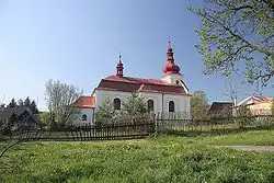 Pohled na kostel