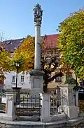 Sloup se sousoším Nejsvětější Trojice