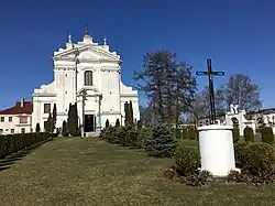Katolický kostel v Krāslavě