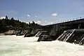 Vývařiště při vyšším letním maximu