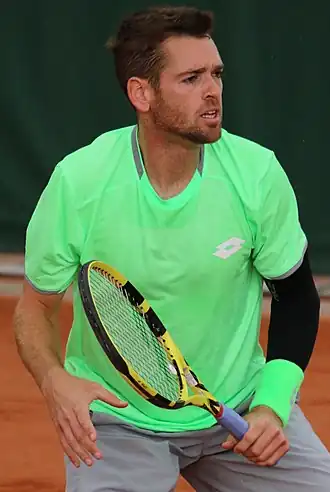 Austin Krajicek na French Open 2019