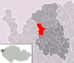 Krajková na mapě