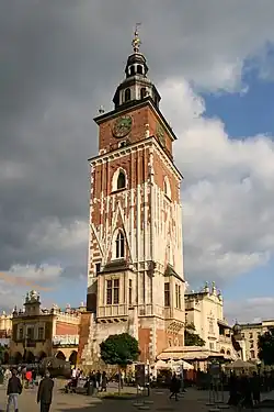 Radniční věž v Krakově