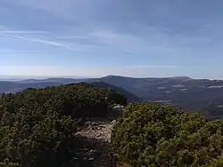 Výhled z vrcholu