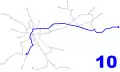 Mapa linky 10