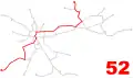 Mapa linky 52