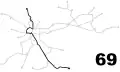 Mapa linky 69
