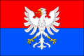 Vlajka městyse Kralice na Hané