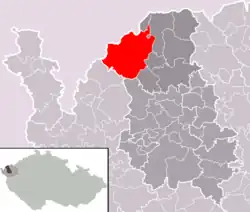 Kraslice na mapě
