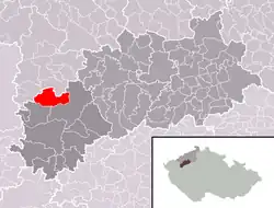 Krásný Dvůr na mapě