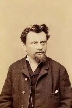 František Krátký v roce 1885, sbírka Scheufler
