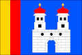 Vlajka obce Kravaře
