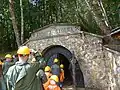 Štola se nachází v kopci nad Kremnicí nedaleko Kalvárie