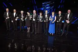 Laureáti 19. ročníku (ceny za rok 2015)