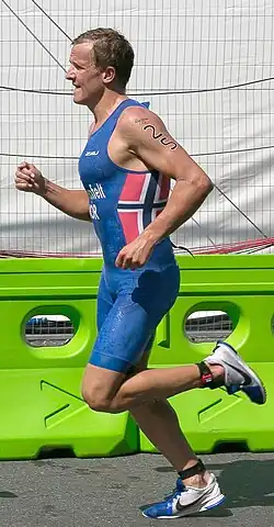 Kristian Blummenfelt (18. srpna 2016)